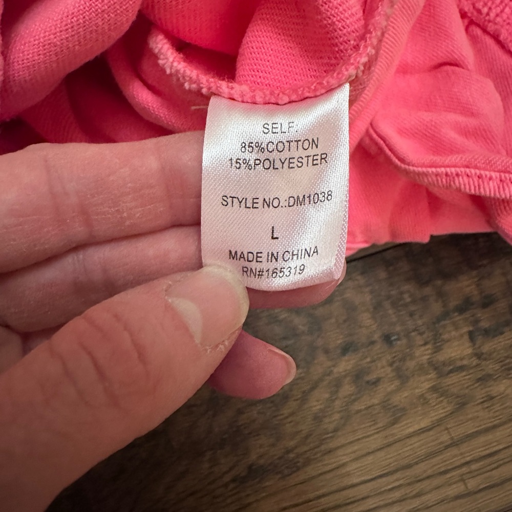 Pink Ruffled Jumpsuit - Picture 5 of 5